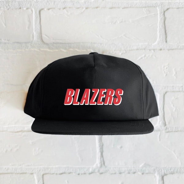 Portland Trailblazers Hat - Vintage Trailblazers Hat | Blazers Basketball | Vintage Portland Hat | Vintage Portland Trailblazers | Blazers