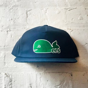 Hartford Whalers Hat - Vintage Whalers Hat | Retro Whalers Hat | Vintage Connecticut Hat | Retro Hockey Hat | Vintage Hockey Hat | Whalers
