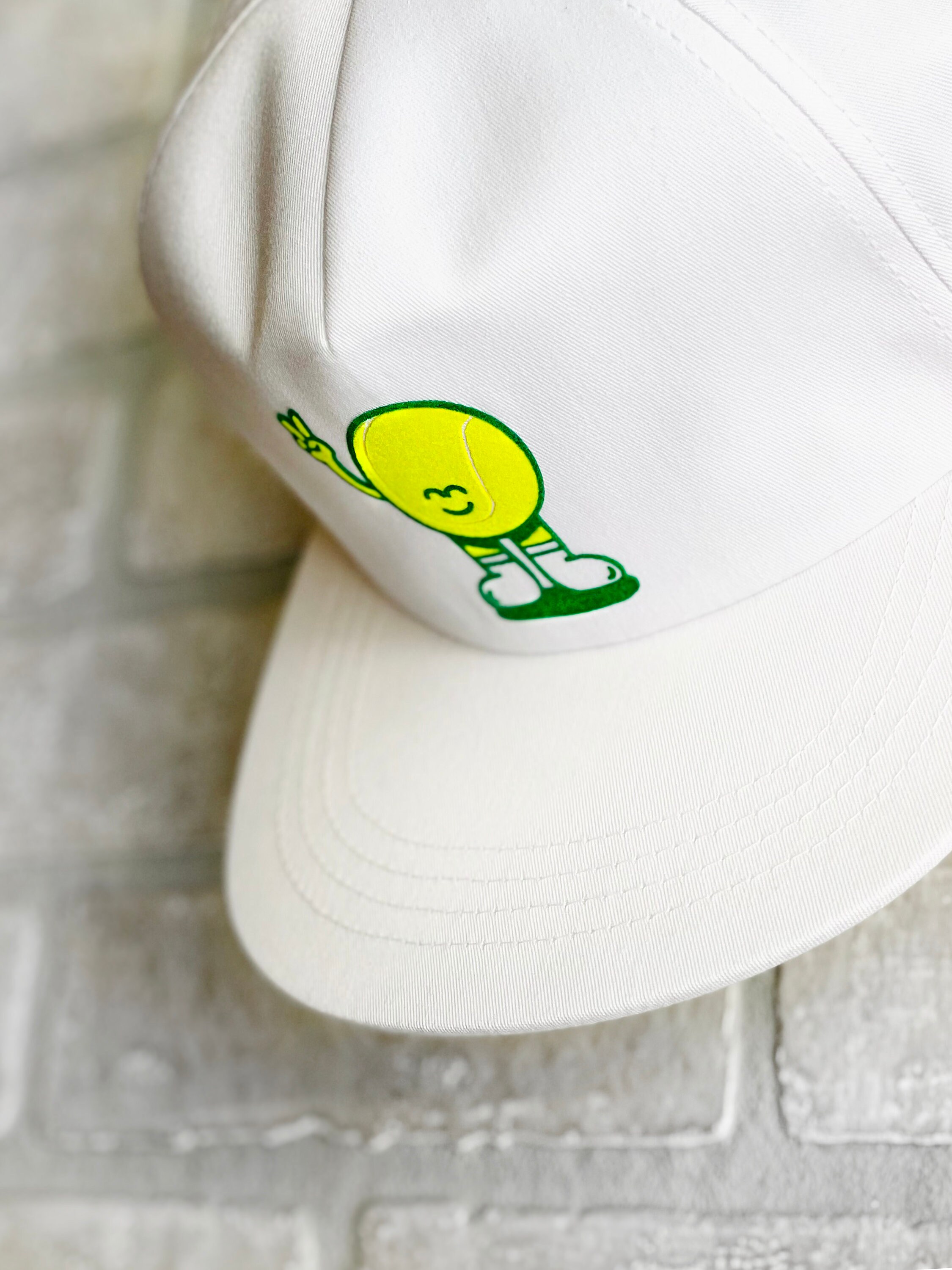 Tennis Ball Hat Vintage Tennis Hat Tennis Hat Tennis Etsy