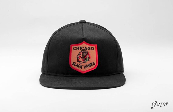 vintage blackhawks hat