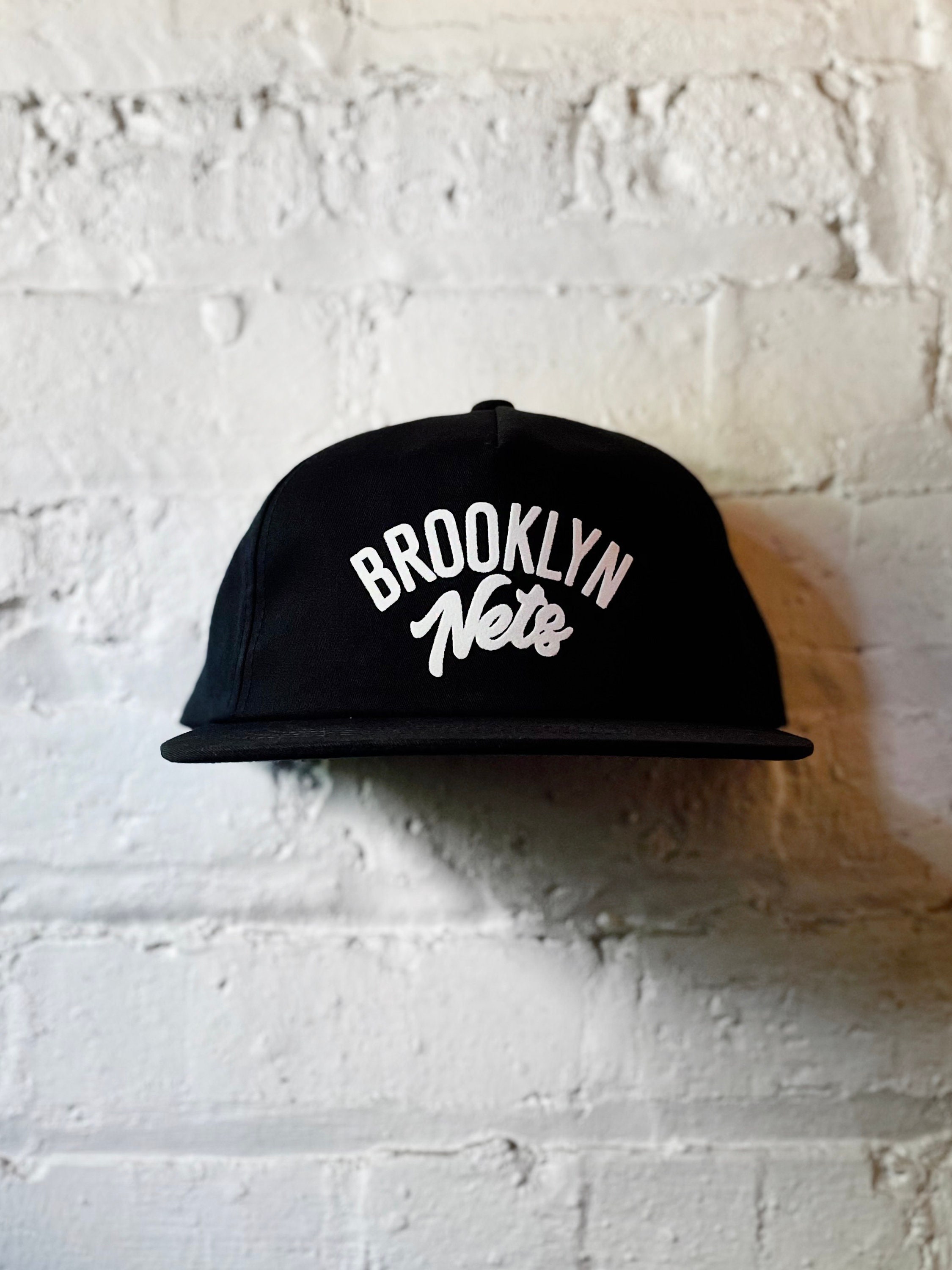 Brooklyn Nets Bucket New Era Hat Gray Size S/M New
