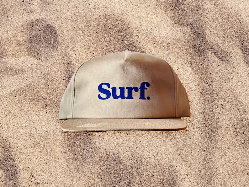 Surf Hat Vintage Surf Hat Hang Ten Hat Cali Surf Hat California Hat Vintage Cali Hat Retro Surf Apparel Retro Surfer Hat image 1