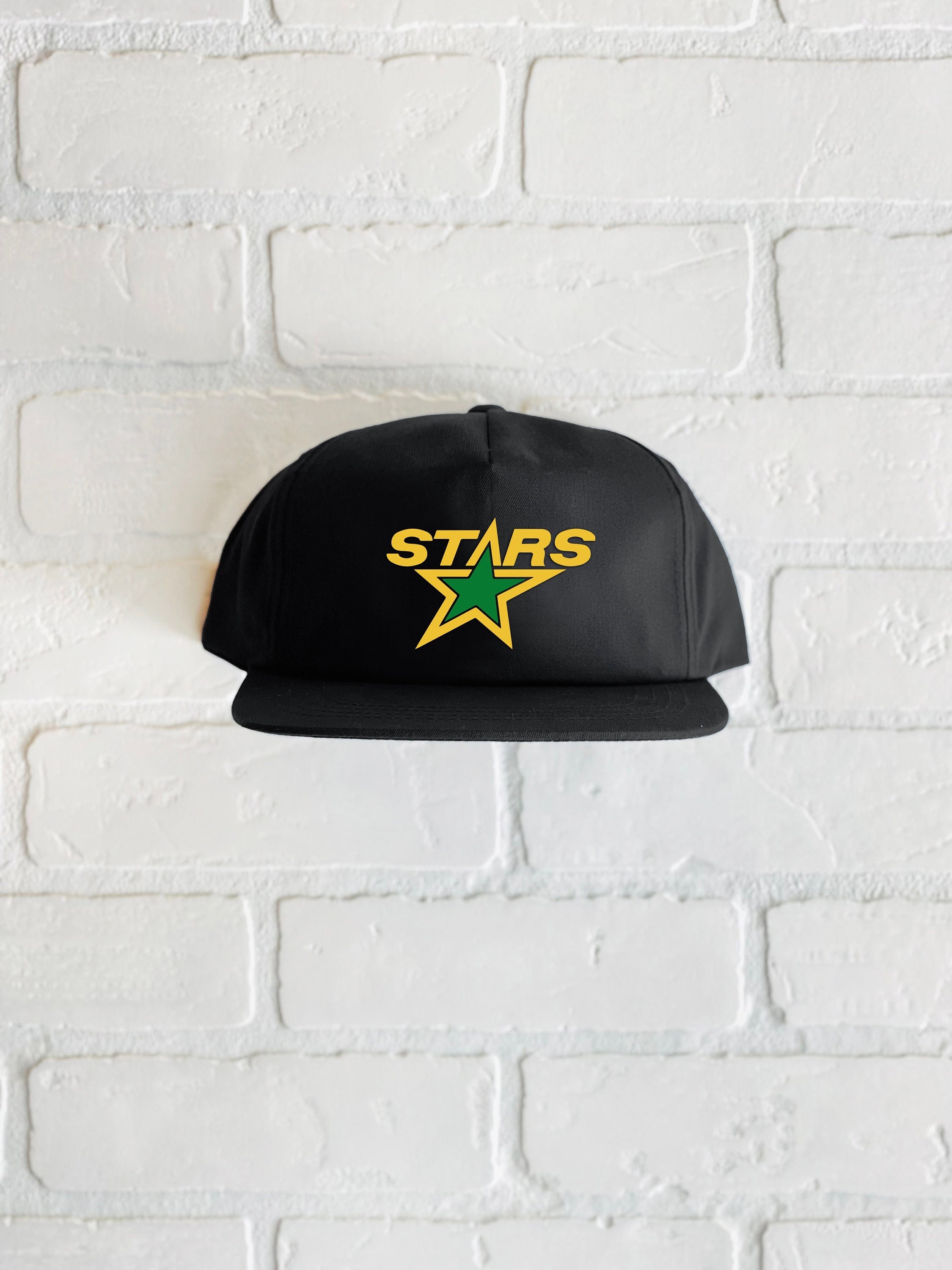 Dallas Stars New Era Diamond Fit Vintage Hat 90s Hat Cap Size 