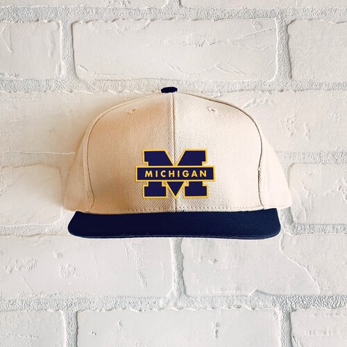 Michigan Hat Michigan Wolverines Hat - Etsy