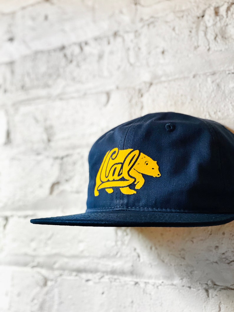 UC Berkeley Hat Vintage Cal Golden Bears Hat Retro LA Hat Etsy