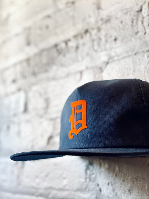 Vintage, Accessories, Vintage Detroit Tigers Old English D Trucker Hat