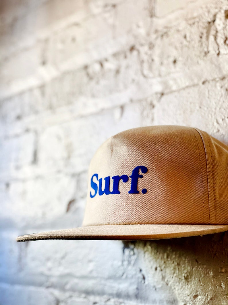 Surf Hat Vintage Surf Hat Hang Ten Hat Cali Surf Hat California Hat Vintage Cali Hat Retro Surf Apparel Retro Surfer Hat image 3
