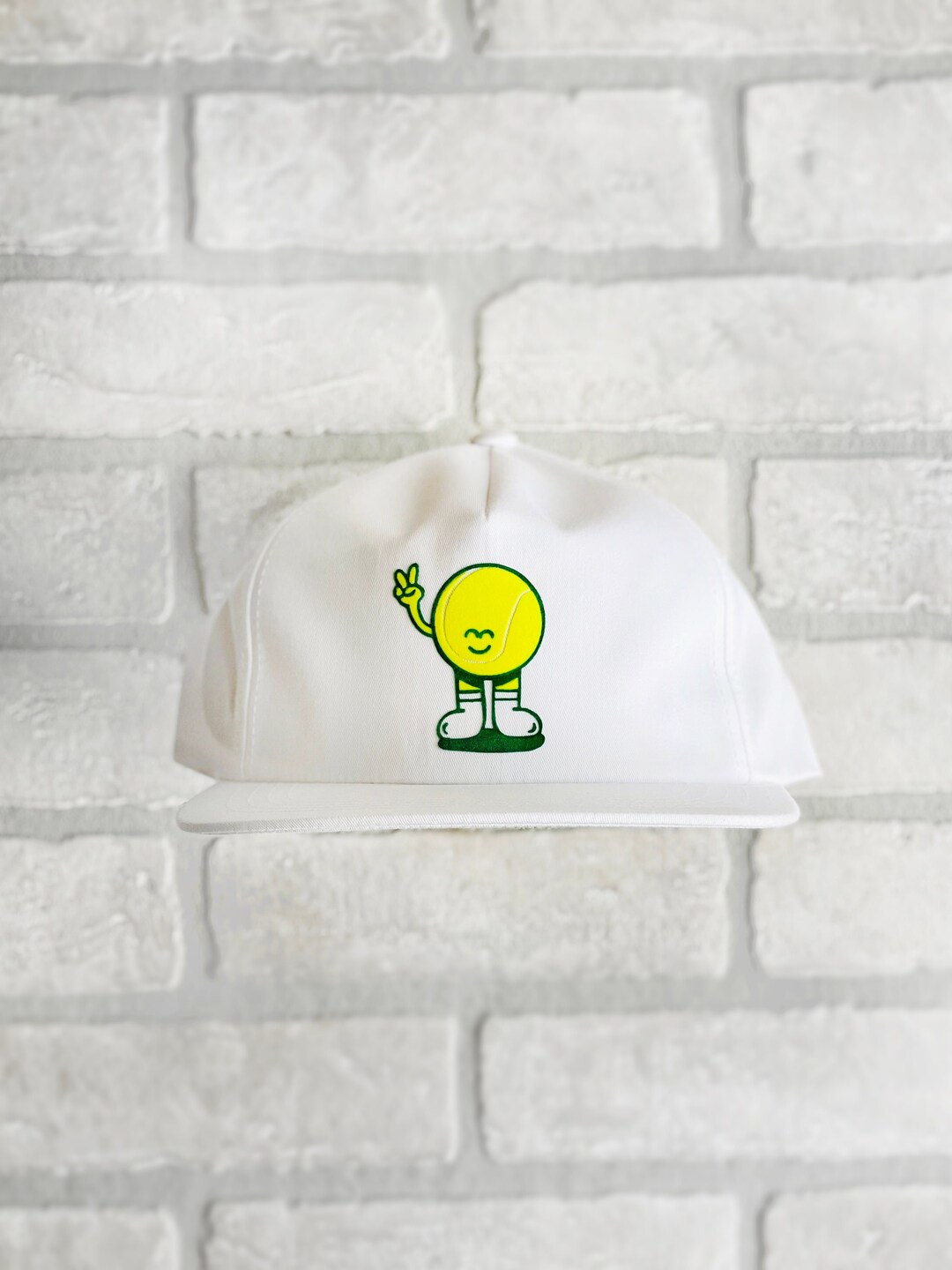 Tennis Ball Hat Vintage Tennis Hat Tennis Hat Tennis Gift Cool Tennis