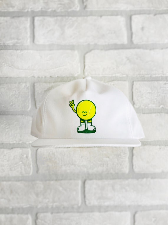 Tennis Ball Hat Vintage Tennis Hat Tennis Hat Tennis - Etsy