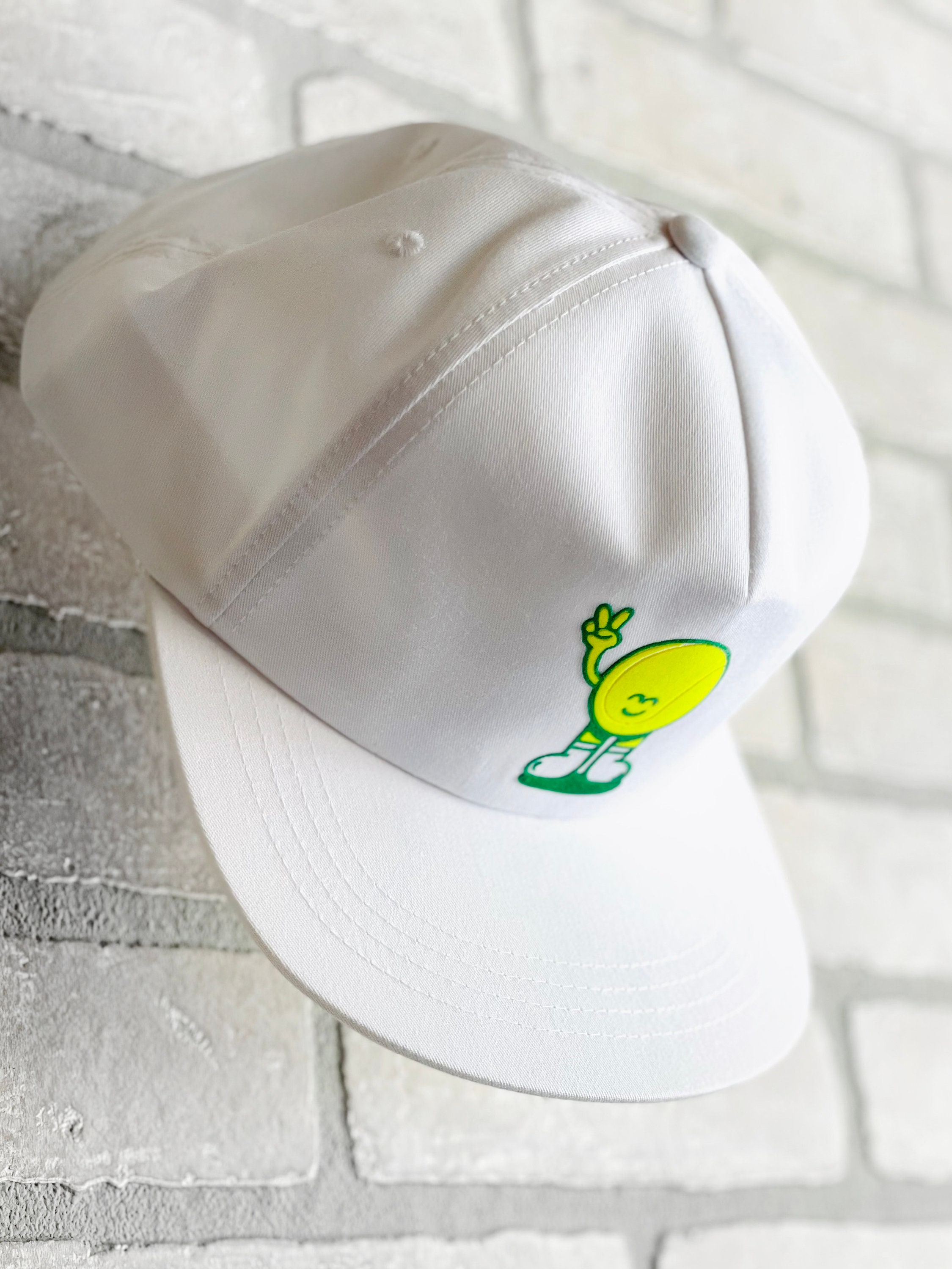 Tennis Ball Hat Vintage Tennis Hat Tennis Hat Tennis Etsy