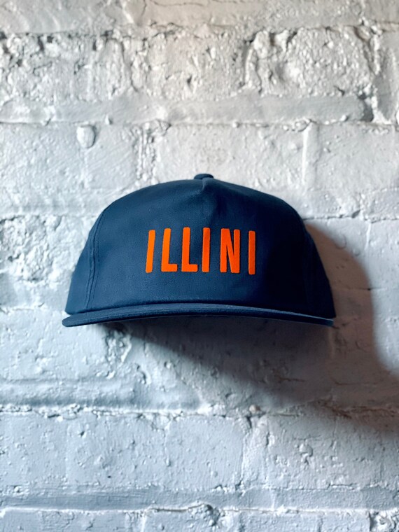 Fighting Illini Hat Vintage Illinois 
