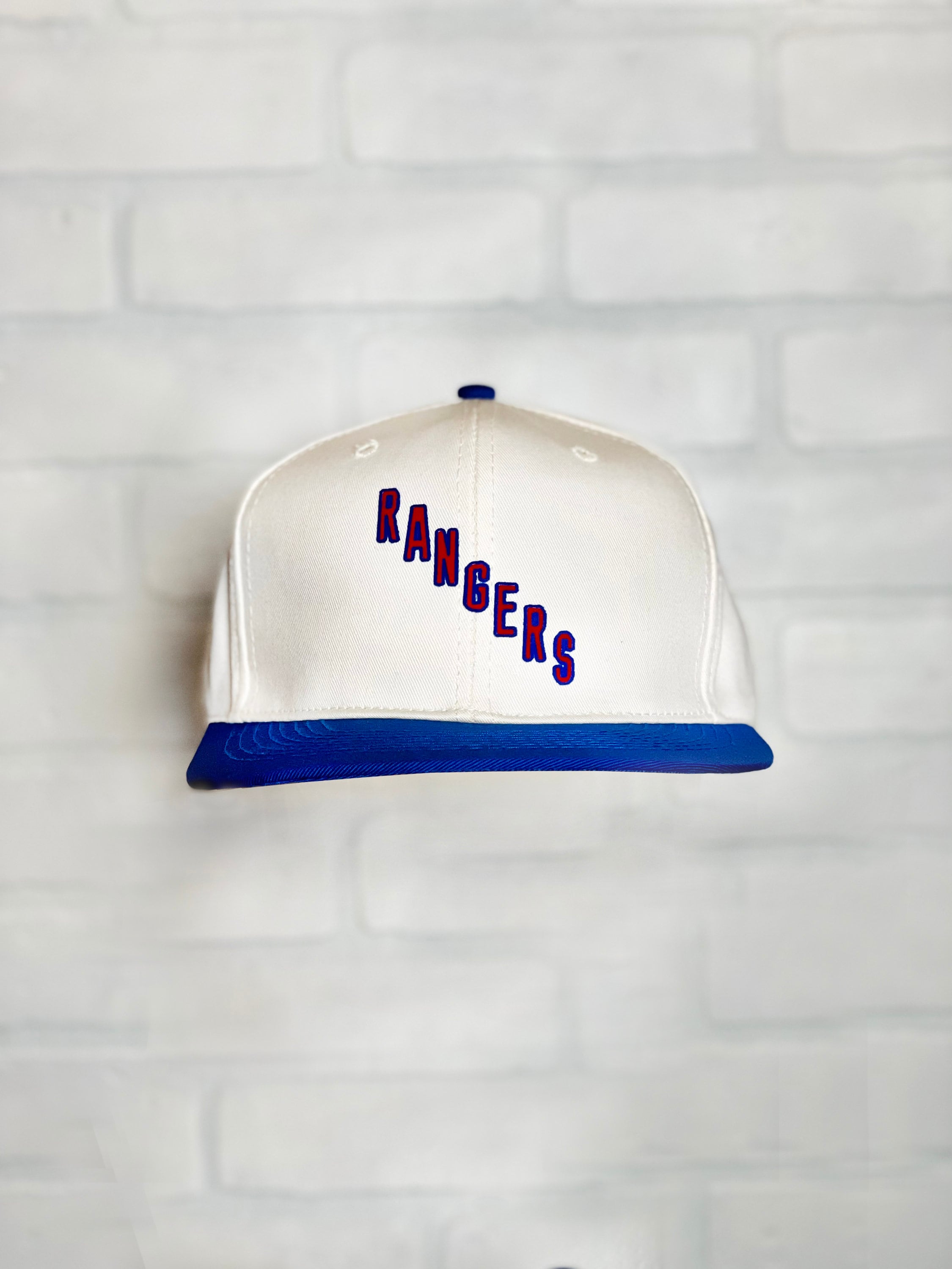 Vintage New York Rangers Lady Liberty CCM Snapback Hockey Hat