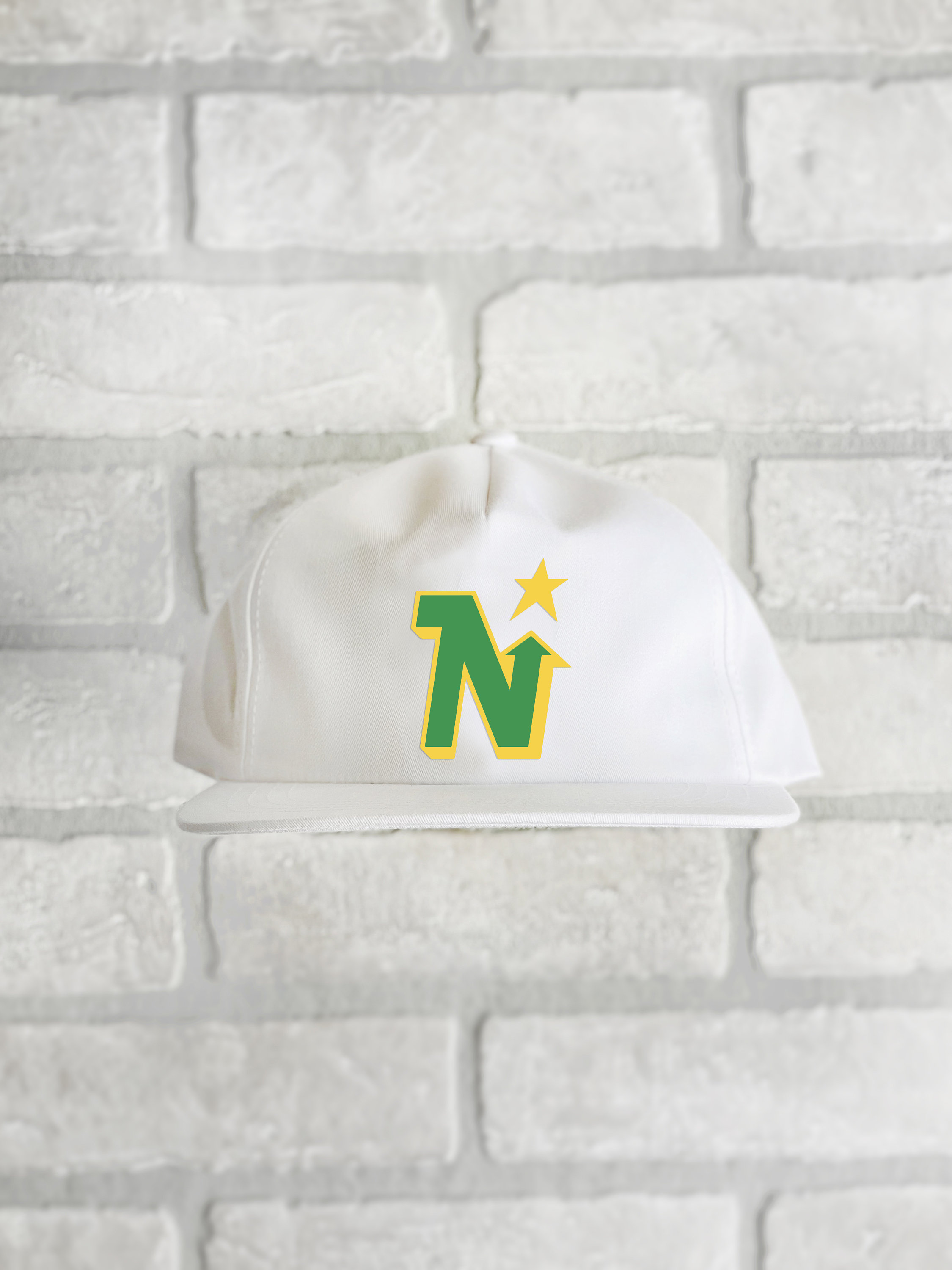 MINNESOTA NORTH STARS VINTAGE 1990'S THE GAME SNAPBACK ADULT HAT - Bucks  County Baseball Co.