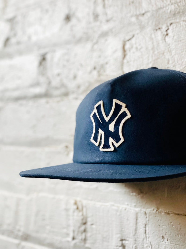 New York Yankees Hat Vintage Yankees Hat Retro NY Hat Vintage New York Yankees Retro Yankees Hat New York Hat New York Yankees image 2