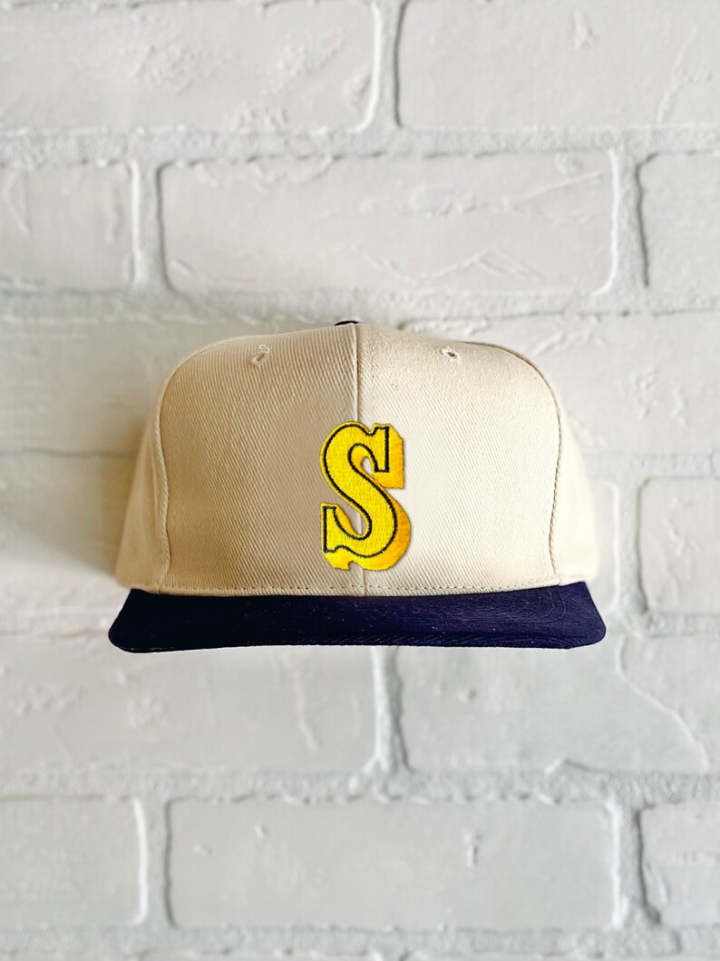 Seattle Mariners Hat Vintage Mariners Hat Vintage Seattle Etsy