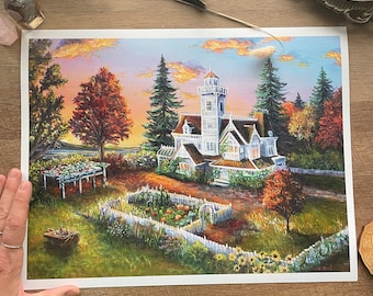 Fall Practical Magic Print