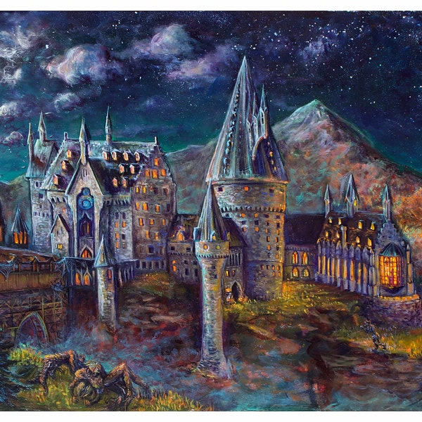 Samhain Castle Prints