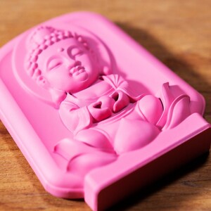 Japanese OMAMORI amulet charm for Desire (a single desire for those who receive it) pastel pink color * deity-des-1b