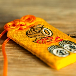 OMAMORI charm for money amulet talisman * kiyo-mon-1