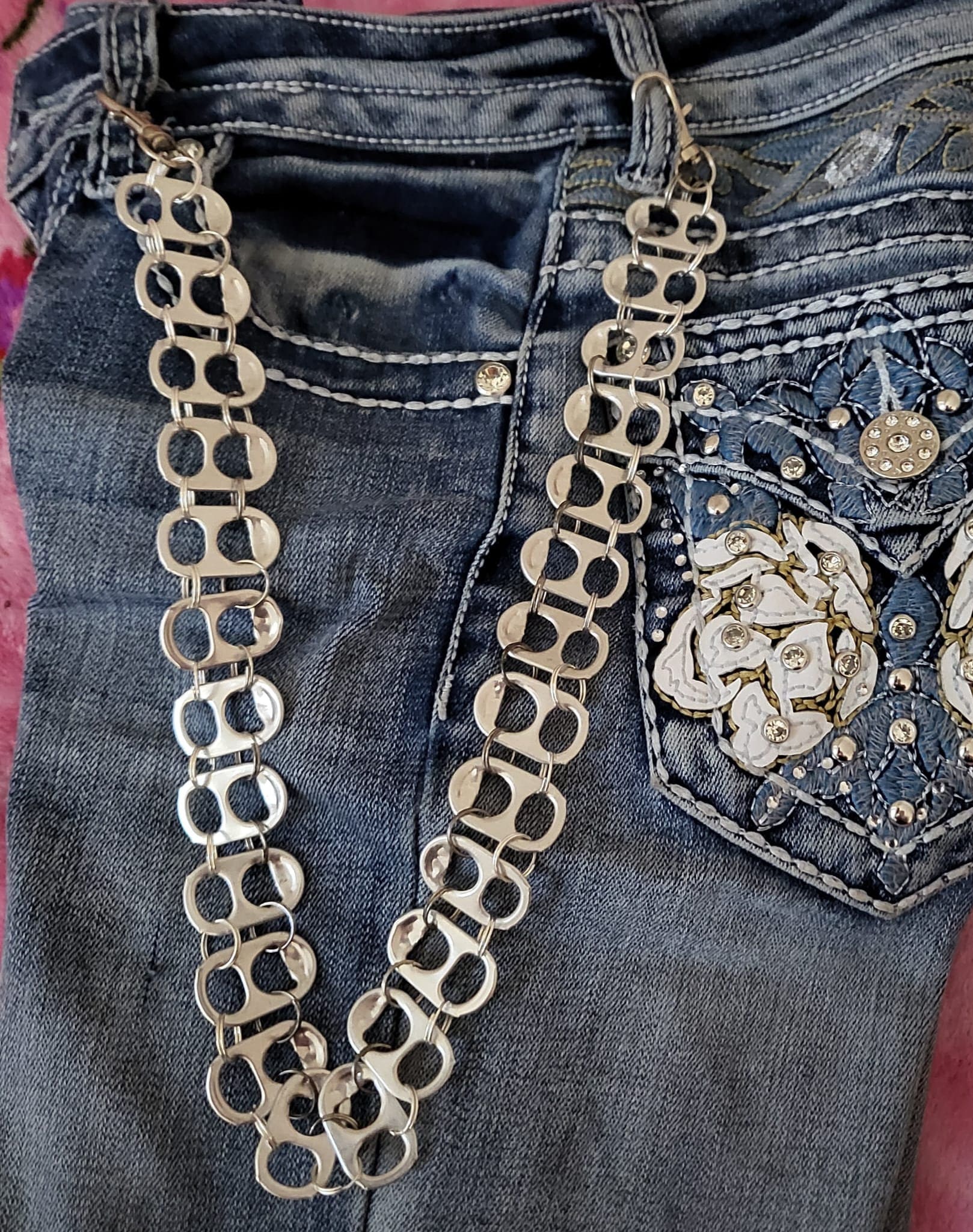 Pop Tab Wallet Chain (chain for Pants) - Etsy