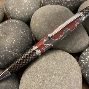 Handcrafted Pens - Acrylic Wall Street II Ballpoint - Unique Elegant Luxury Pen for Gift & Personal Use