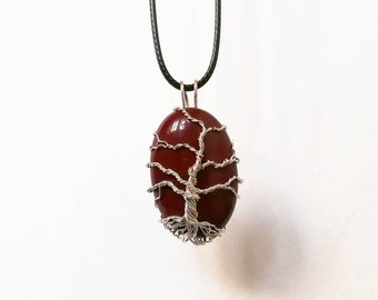 Tree Of Life Pendant // Wire Wrapped Copper Necklace