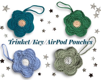 Airpod/clés/pochettes à bijoux - Sacs faits main au crochet