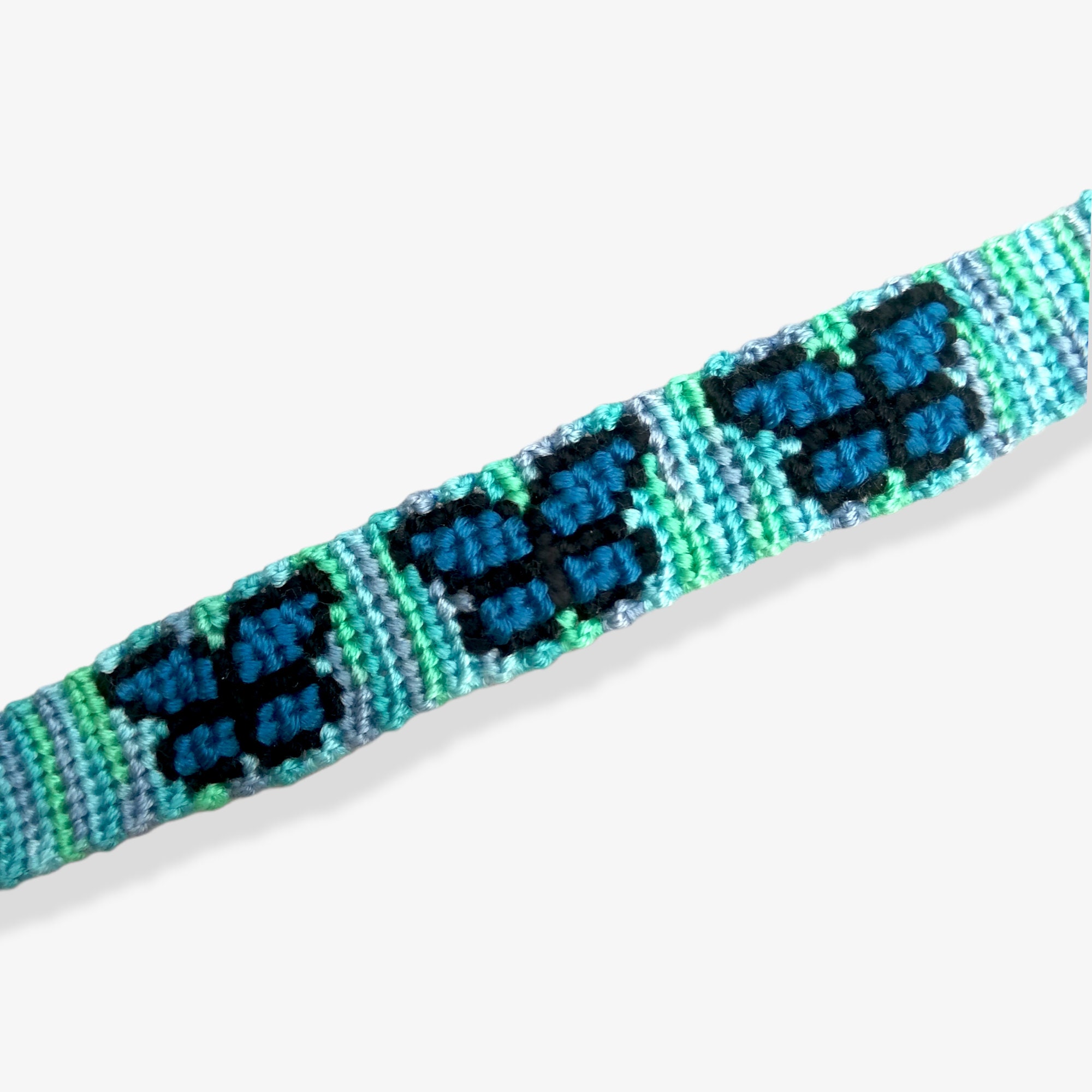 Butterfly Bracelet bluegreen Friendship Bracelet Etsy UK