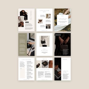 Lifestyler Workbook Ebook | CANVA | Lead Magnet Template | US Letter & A4