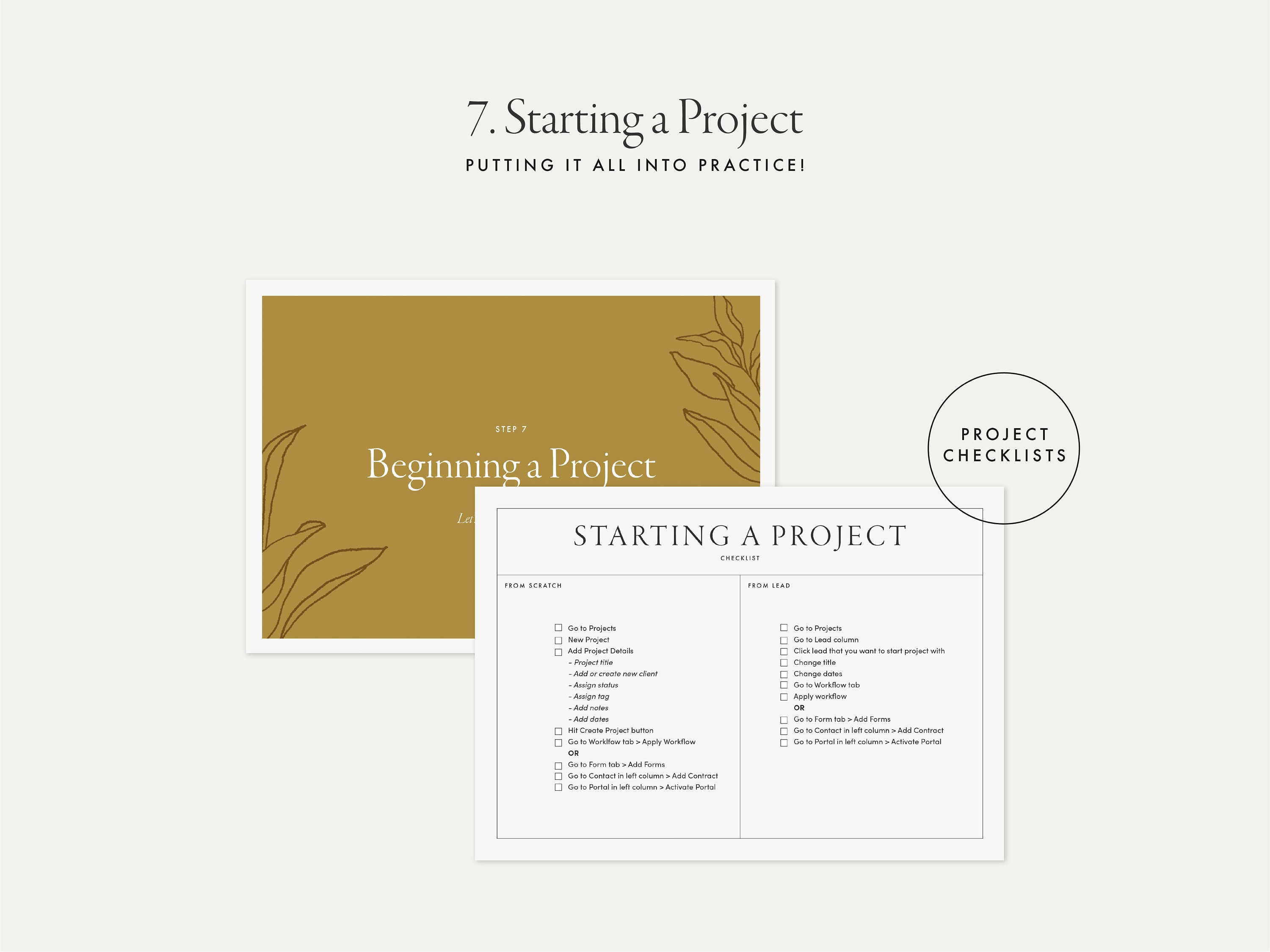 Copy My Dubsado Process for Service-based Creative - Etsy