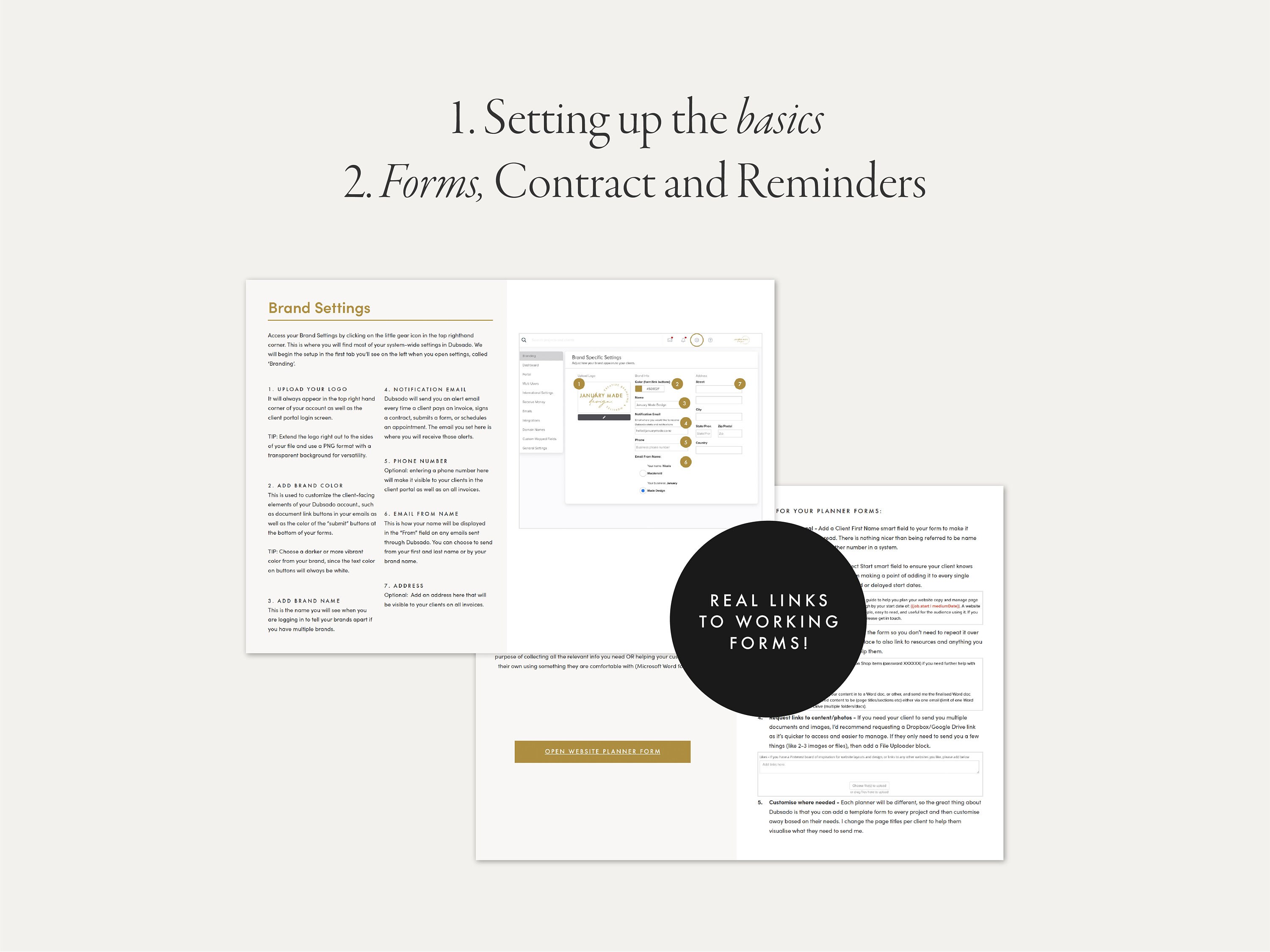 Copy My Dubsado Process for Service-based Creative - Etsy