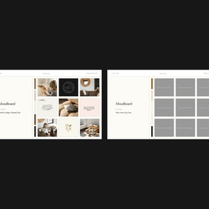 Klassische Marken Richtlinien Vorlage | Canva + Indesign Brand Style Guide | Präsentation Design Strategie Vorlage Bild 7