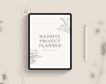 De website-projectplanner - voor webdesignklanten | PDF-gids