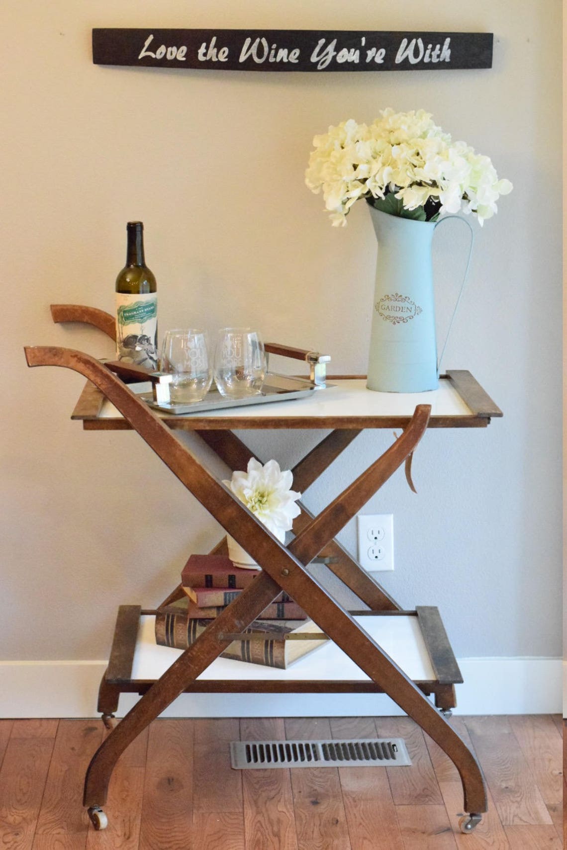 Love the Wine You're With-wine Stave Sign - Etsy
