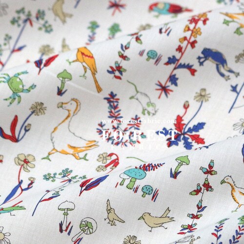 Liberty of London cotton Tana Lawn Fabric Junes Meadow - Etsy