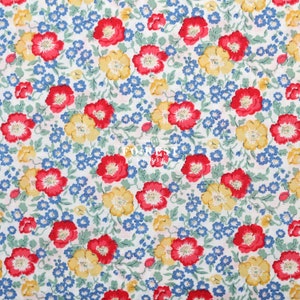 Liberty Quilting - Lasenby Cotton - Coastal Flowers A Riviera - 50cm