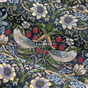 Gold Brocade - The Strawberry Thief KINRAN fabric SPL23 - 25cm