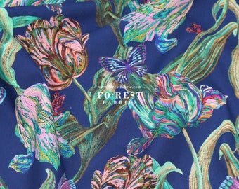 Liberty of London (Cotton Tana Lawn Fabric) - Midnight Sketch B - 50cm