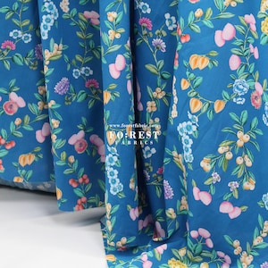Liberty of London (tessuto in cotone organico Tana Lawn) - Traliccio orientale C - 50 cm