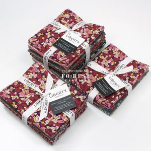 Liberty Quilting - Lasenby Cotton - Woodland Walk Autumn Berries Fat Quarter Bundle