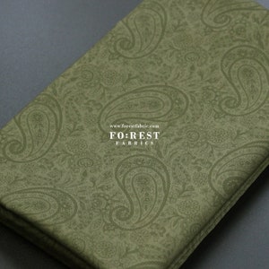 Liberty of London (Tana Lawn Fabric) - Ton in Ton Lee Manor Moss - 50 cm