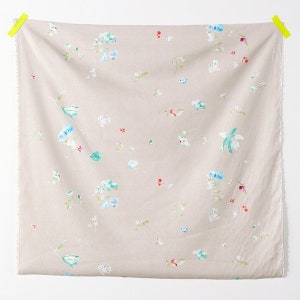 cotton linen morley - New morning I - Nani Iro AW22 fabric makahiki - 50cm 24SPL