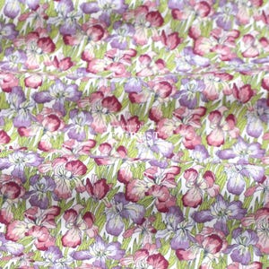 Liberty Quilting - Lasenby Cotton - Tessuto Postcard From the Highlands (Iris Muriel A) - 50 cm