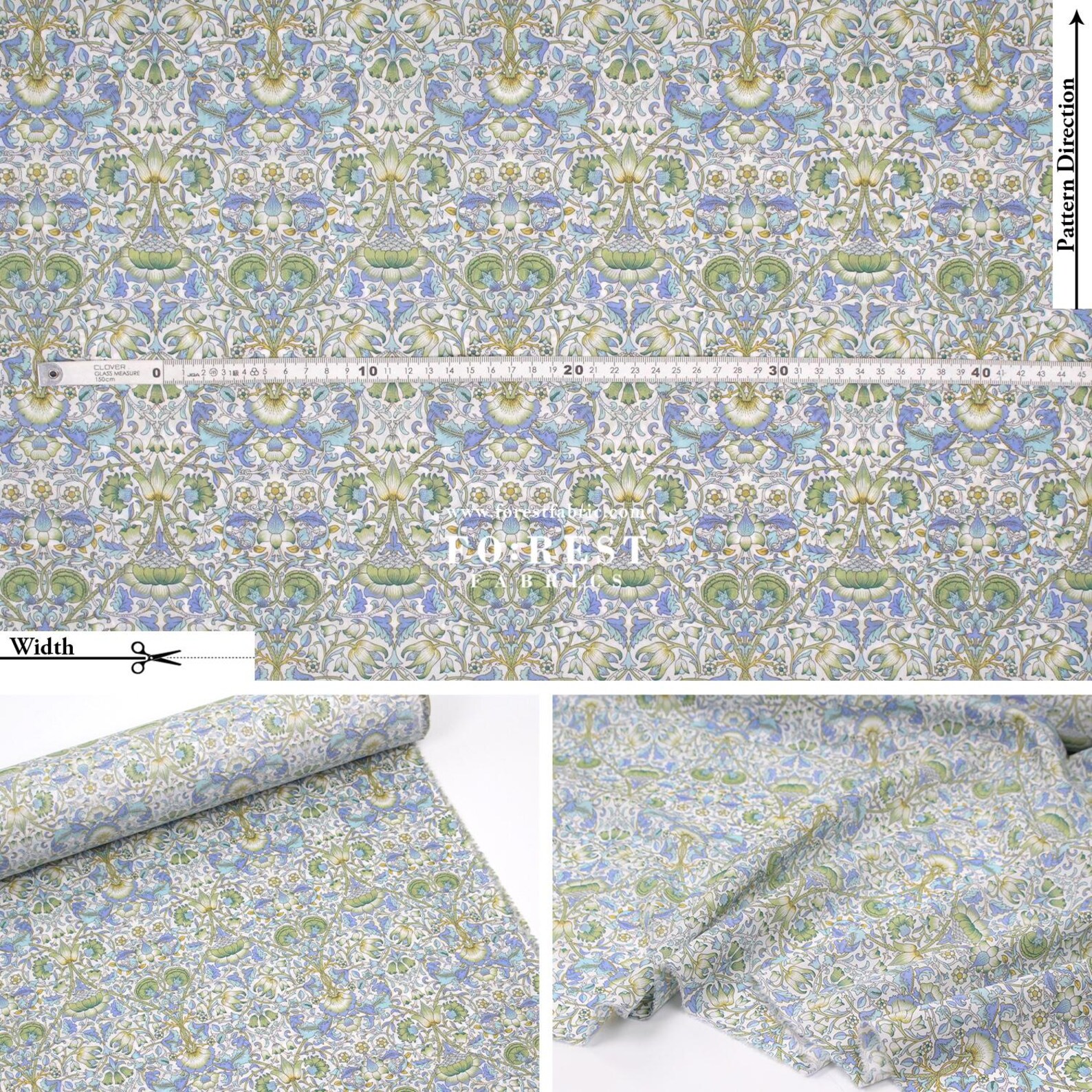 Liberty of London (cotton Tana Lawn Fabric) - Lodden - 50cm - Etsy