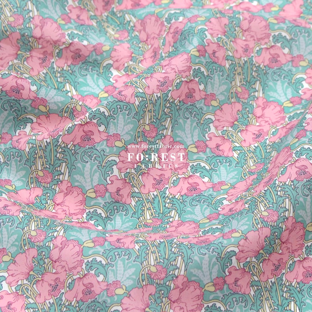 Liberty of London (tana Lawn Cotton Fabric) - Clementina Pink - 50cm - Etsy
