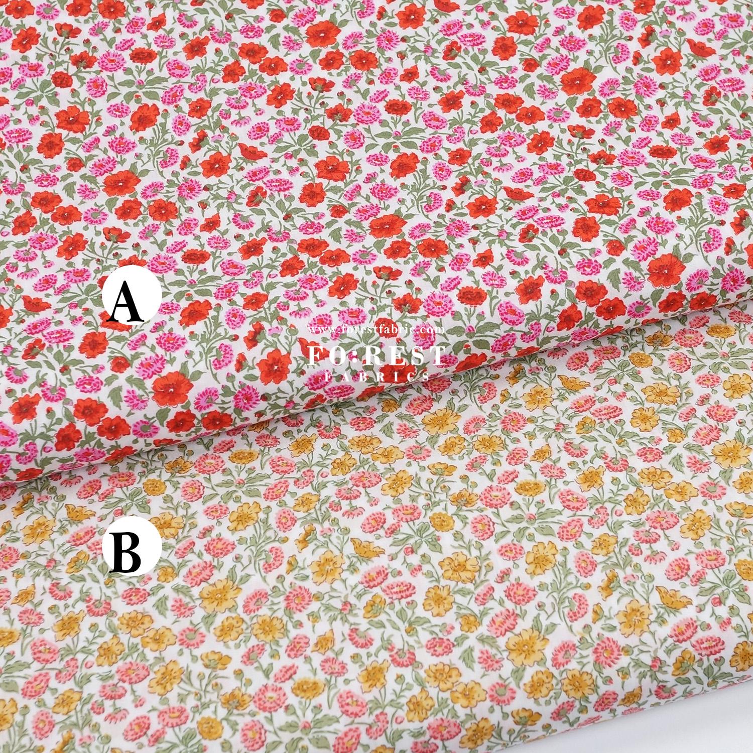 Liberty of London (cotton Tana Lawn Fabric) - Freyja Daisy the