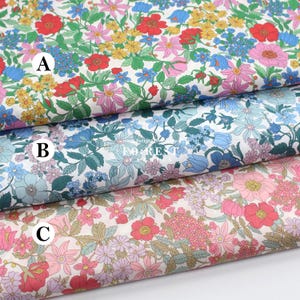 Liberty of London (Tessuto di cotone Tana Lawn) - Fiore Clarabell Classic - 50 cm