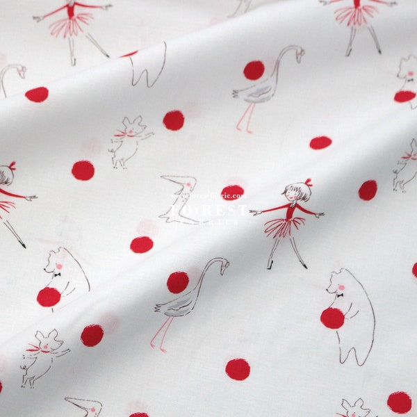 cotton - LOLA POLKA DOT fabric by Sarah Jane for Michael Miller fabric - 50cm