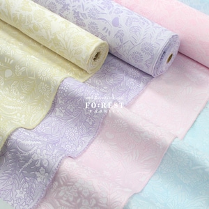 Gold Brocade - wildflower solid Japanese style KINRAN fabric- 25cm