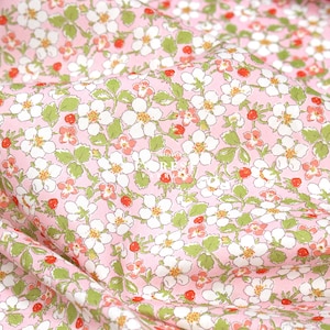 Liberty of London (Tessuto di cotone Tana Lawn) - Paysanne Blossom A - 50 cm